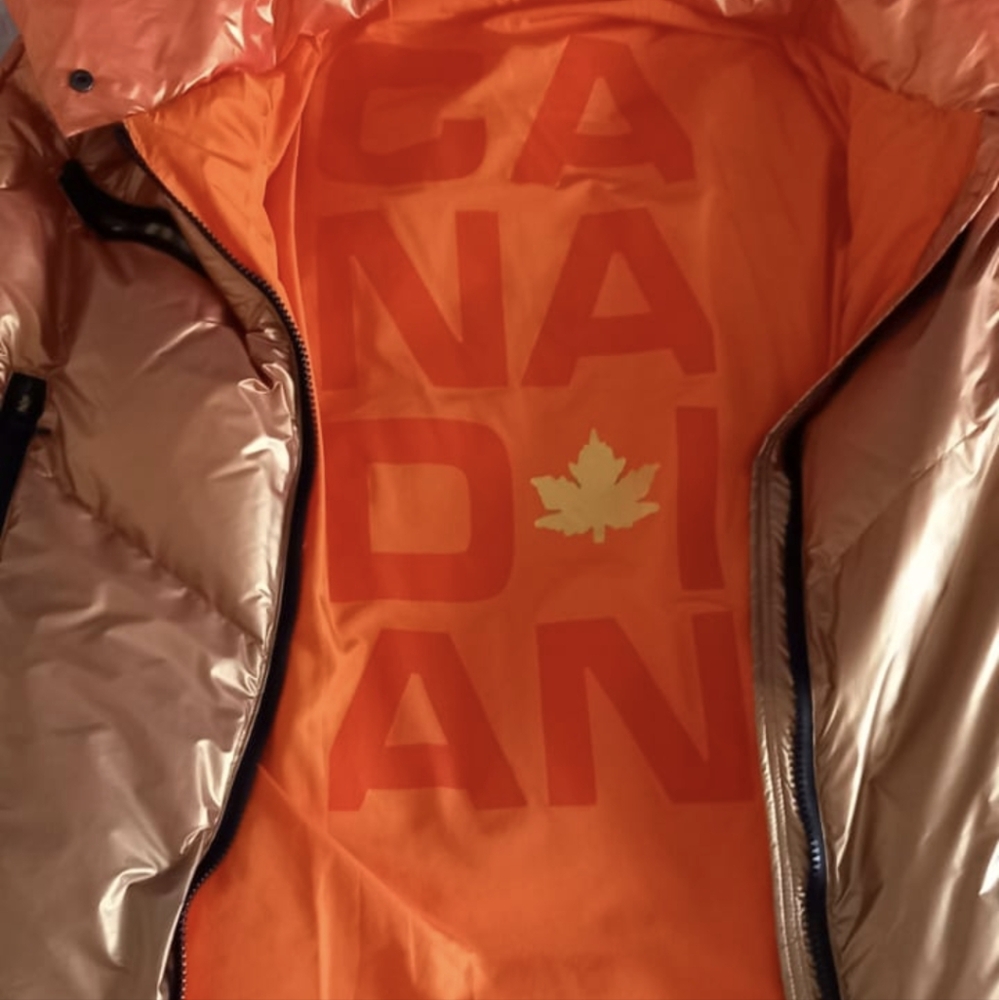 Stylish Gold and Orange Women's Vest - Picture 4 of 15